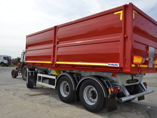 Przyczepy wywrotki z&nbsp;obrotnicą